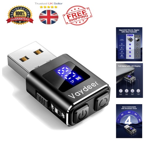 Silent usb mouse jiggler with - usb,