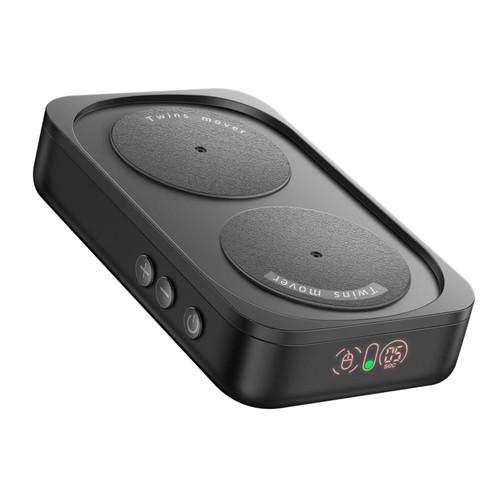 Dual turntable mouse jiggler - mouse,
